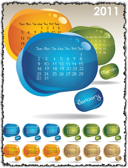 Calendar Designs Templates