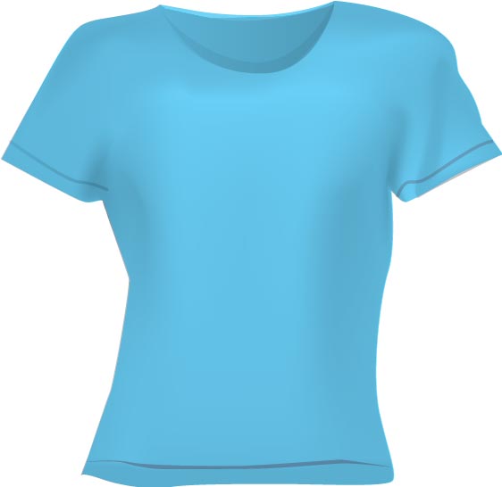 Download Blank clothing vector t-shirts